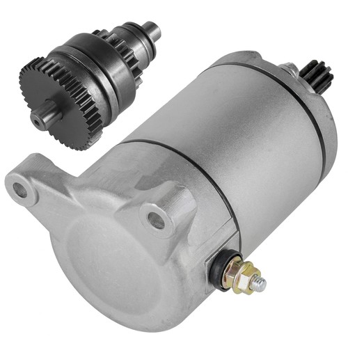 Starter & Drive for Polaris Atv Scrambler 500 1997 1998 1999 2000 2001-2011 New - Foto 4 di 7