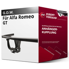 Für Alfa Romeo GT Typ 937 (G.D.W.) Anhängerkupplung starr neu