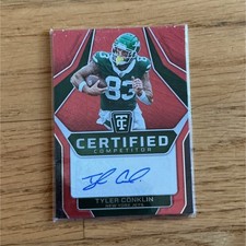 Panini 2024 Totally Certified Competitor Autograph Tyler Conklin Jets #CCA-TCN