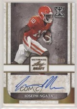 2022 Leaf Ultimate Draft Gold Spectrum 2/15 Joseph Ngata #BA-JN1 Auto qf8