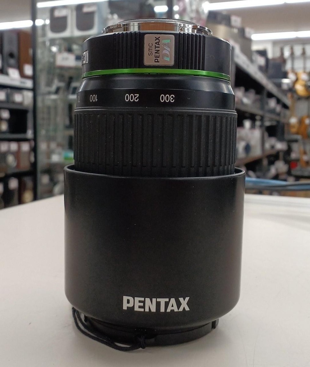 Pentax SMC DA 55-300mm F4-5.8 ED Zoom Lens K Mount Tested Used w