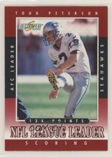 2000 Score NFL League Leader Todd Peterson #274 03hc