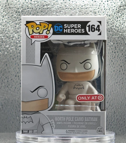 Funko POP! DC Superheroes North Pole Camo Batman #164 (Vaulted, Exclusive)