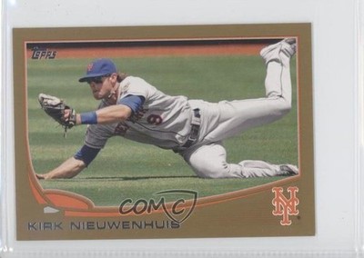 2013 Topps Mini Gold 4/62 Kirk Nieuwenhuis #109 sh7