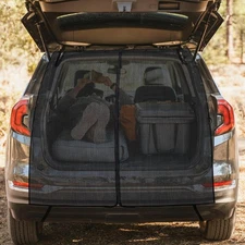 Car Trunk Tent Sunshade Camping Tailgate Shade Awning Tent Mosquito Net