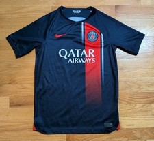 Nike Paris Saint-Germain 2023/24 Home Soccer Jersey Youth L Messi 10 Futbol