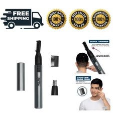 Wahl Nose Ear Trimmer Neck Hair Beard Eyebrow Groomer Clippers Micro Personal