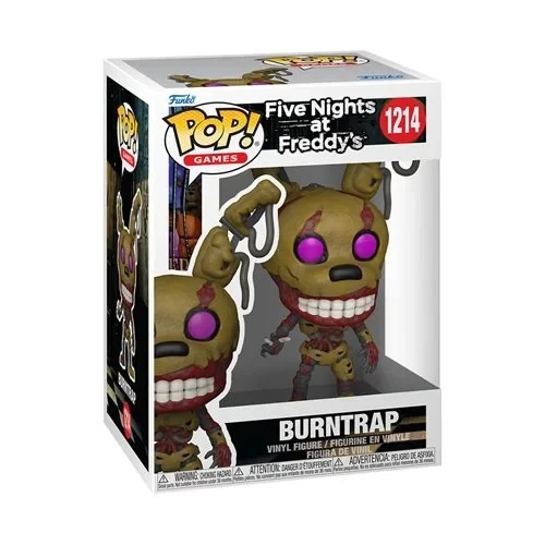 Funko POP! Five Nights At Freddy's FNAF Burntrap Figure 1214 + Protector
