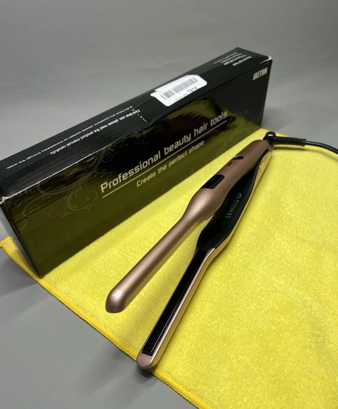 Thin Straighteners Curler Pencil Flat Small Plate Short Hair & Men Beard 220C