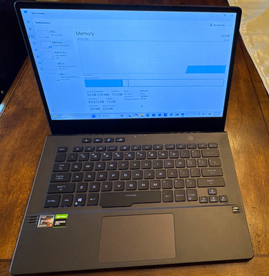 ASUS ROG Zephyrus G14 14'' Ryzen 7 5800HS 24GB 512GB SSD GTX 1650 (WITH CHARGER!)