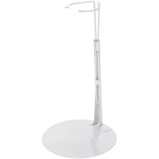 Kaiser 3001 White Adjustable Doll Stand, fits 16 to 22 inch Dolls