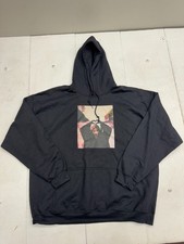 Gildan Ghostface Black Graphic Print Pullover Hoodie Mens Size 2XL