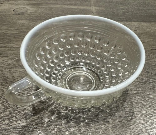 Anchor Hocking Moonstone Opalescent Coffee/Tea Cup Vintage Depression Glass