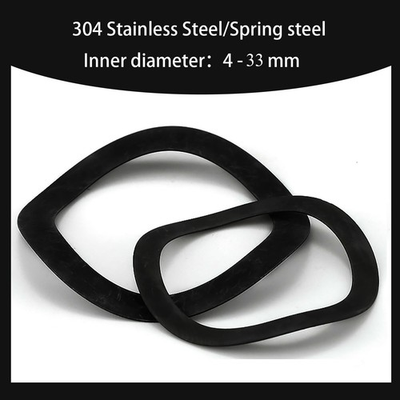 #ad A2 304 Stainless Steel Spring Steel 4mm 33mm Wave Wavy Spring Crinkle Washers $4.45