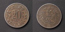*Austria 20 Hellers  1917, Coin [E6653]7d9
