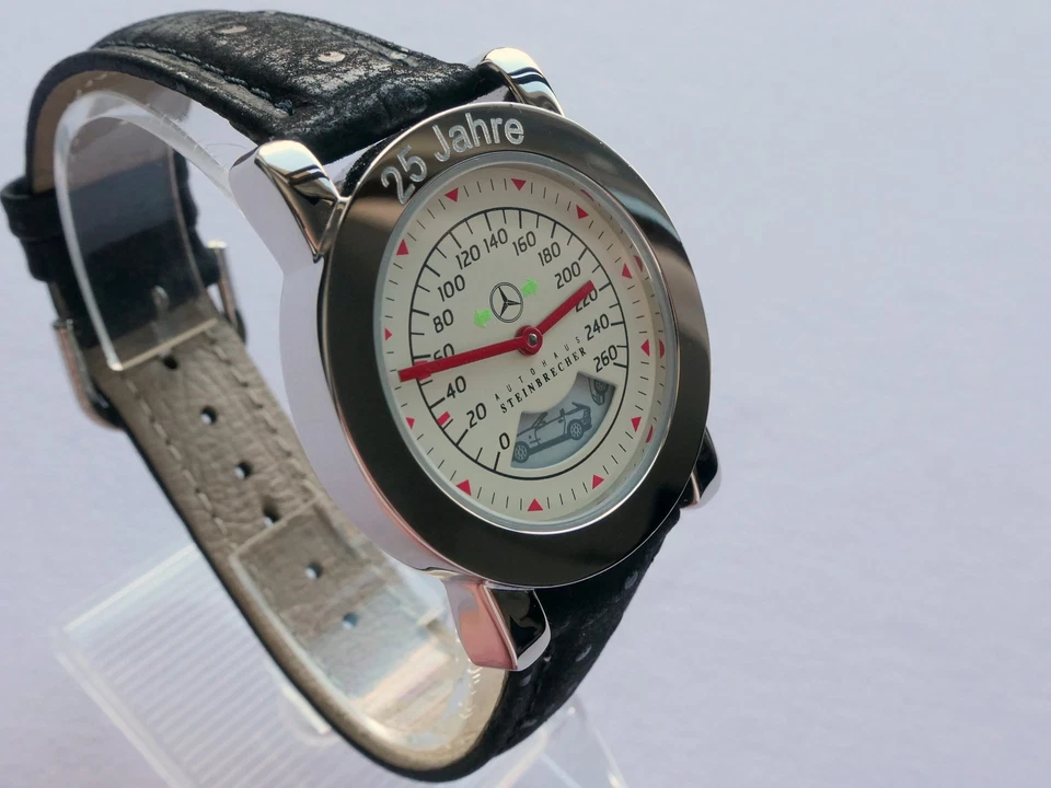 Reloj velocímetro accesorio coche clásico Mercedes Benz SLK R170 Roadster descapotable Foto 3 de 4