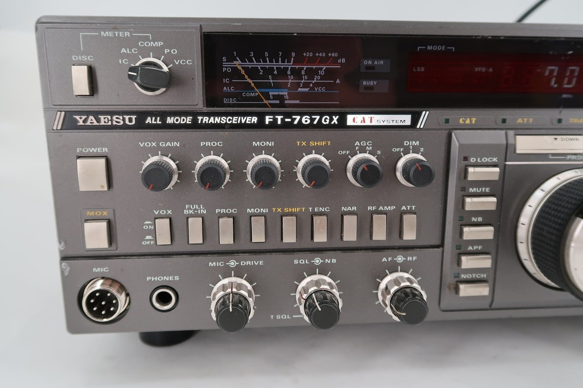 U17407 Used FT-767GX All Mode Transceiver w/ six meter