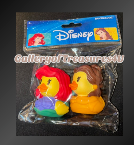 Disney Duckalooz Mickey Mouse Donald Duck Winnie Pooh Elsa Stitch Ariel 2 Pack - Picture 2 of 13