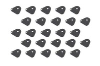 Allstar Professionelle .085In KöRperstüTze Tabs 1/4In Loch 25Er Pack