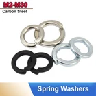 Spring Washers Square Lock Washer Grade 8.8/4 High Tensile DIN 7980 M2 M2.5-M30