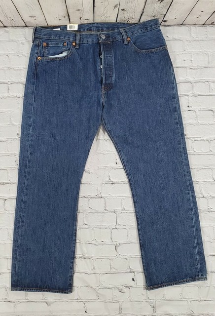 Dark Wash Blue Jeans MENS SIZE 42X36 
