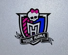 STICKER PEGATINA DECAL VINYL Monster High Personalized