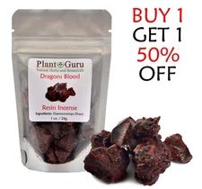 1  oz. Dragons Blood Resin Incense 100% Pure Granular Daemonorops Draco