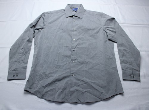 Apt.9 Men's Premier Flex Solid Regular-Fit Dress Shirt AC2 Steel Large ...