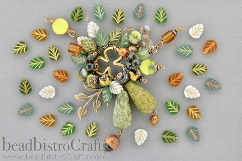 2pcs Dragon Scale Drop Bead - Large Czech Pressed Glass Focal Bead - Opaque - Bild 9 von 10