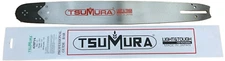20" TsuMura Guide Bar 3/8-063-72DL Makita Husqvarna Dolmar WITH 2-FREE CHAINS!