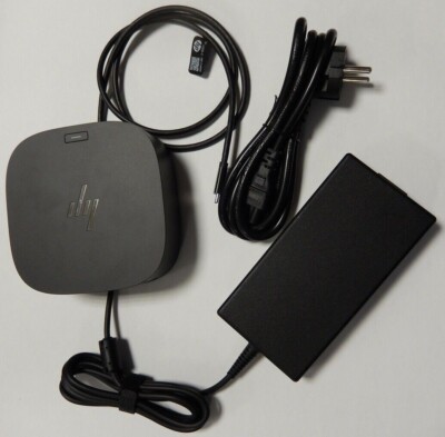 HP USB-C Dock G5 Dockingstation HSN-IX02 mit HP Netzteil 120W. 19.5V 6.15A +