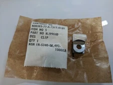 (2) SAFRAN ELECTRICAL CLIP N199840 5340-00-492-1008