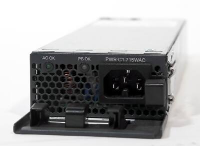 2点セットCisco PWR-C1-715WAC 電源 Cat3850用 Cisco PWR-C1-715WAC Power Supply for Cisco 3850 & 9300 Series