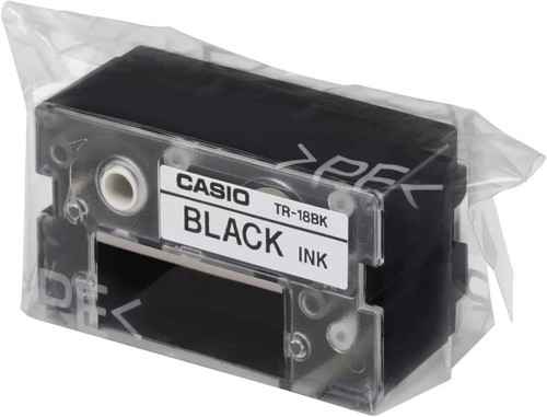 Casio TR-18BK-3P Tintenband Disc Titel Drucker 3er Pack Schwarz Rot Grün Silber - Bild 4 von 15