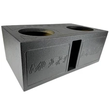 2X12" HEAVY DUTY Series Vented Subwoofer Box Ported Enclosure