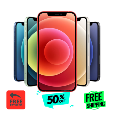 Apple iPhone 12 5G 64GB 128GB AT&T T-Mobile Unlocked Verizon iOS