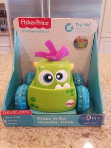 fisher price press and go monster