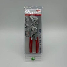 New Knipex 9K0080121US 2-Piece Pliers Wrench Set