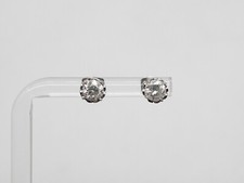 NEW $15,000 2.68ct Natural Diamond Platinum SI2 I Screwback Earrings