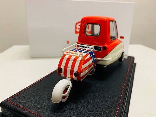 SUM 1/18 Resin Model Trailer Peel P50 A1 Red/White Limited Edition Model New - Picture 4 of 8