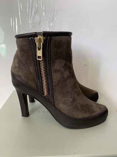 Botas de Cuero Lola Cruz Talla UK 4 EU 37 En Caja - Imagen 3 de 12