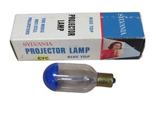 Vintage Sylvania CAL Blue Top Projector Lamp NOS