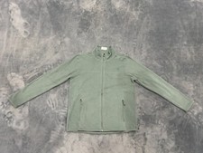 THE NORTH FACE WOMENS JACKET MEDIUM BLUE FLEECE FULL ZIP MOCK NECK