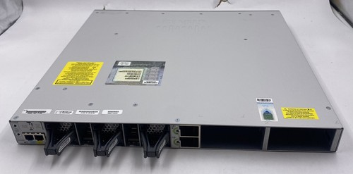 CISCO CATALYST C9300-48P-E NETWORK ESSENTIALS SWITCH 48 PORTS - Picture 3 of 7