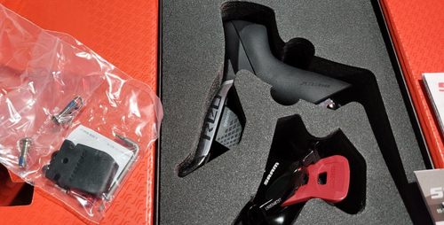SRAM RED eTap AXS HRD Shift/Brake Lever + Hydraulic POST Disc Caliper Left/Front - Picture 6 of 12