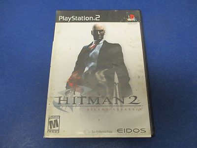 PlayStation 2, Hitman 2, Silent Assassin, Mature M, Cold-blooded Killer for Hire