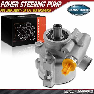 Power Steering Pump w/o Pulley for Jeep Liberty V6 3.7L GAS 2002-2006 20-610