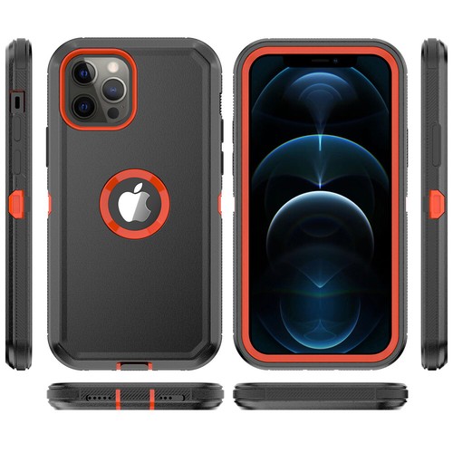 For iPhone 12 Pro Max 11 6 7 8 Plus iPhone XR Shockproof Armor Case Rugged Cover - Picture 10 of 22