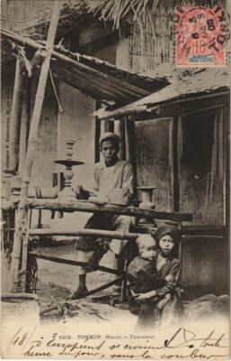 CPA AK VIETNAM Tonkin - Hanoi - Drehmaschine - Typen (1068039)