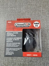 Champion Small Frame Passive Ear Muffs-GRAY